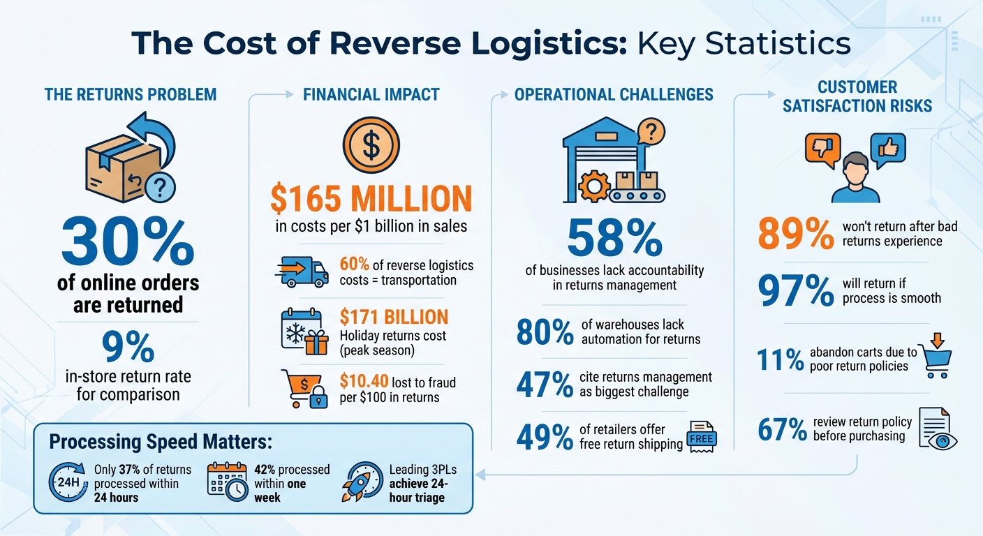 Reverse Logistics Costs and Risks: Key Statistics for E-commerce Returns