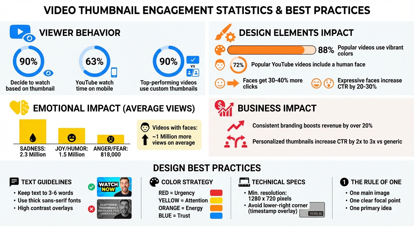 Video Thumbnail Design Statistics and Best Practices