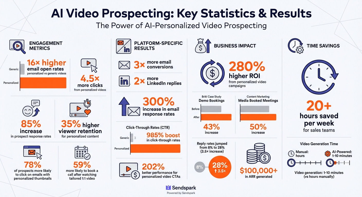 AI Video Prospecting Statistics: Engagement Rates and ROI Benefits