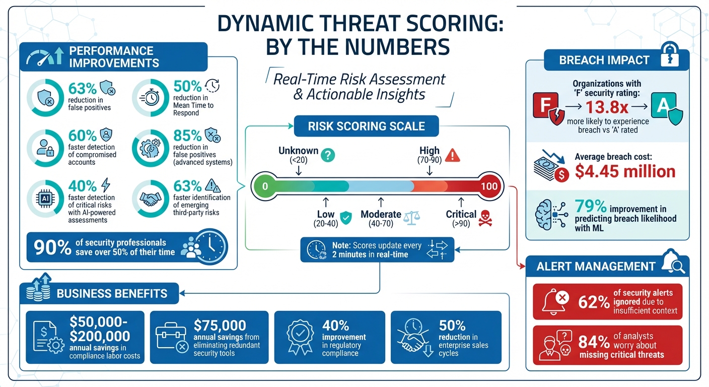 Dynamic Threat Scoring Benefits and Impact Statistics