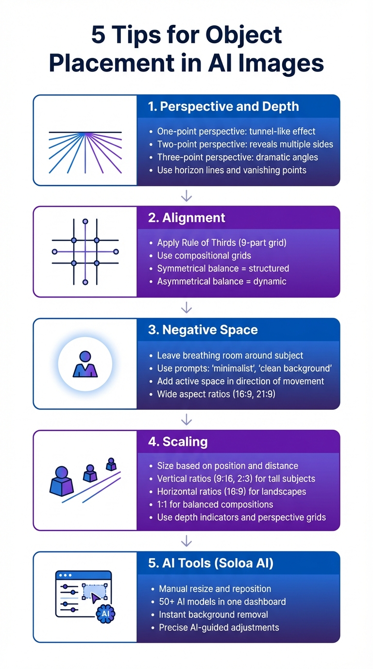 5 Essential Tips for Object Placement in AI-Generated Images