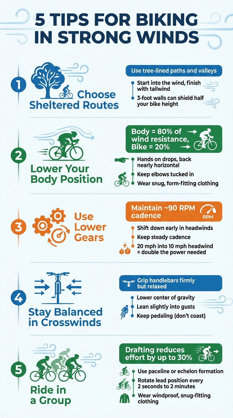 5 Essential Tips for Cycling Safely in Strong Winds