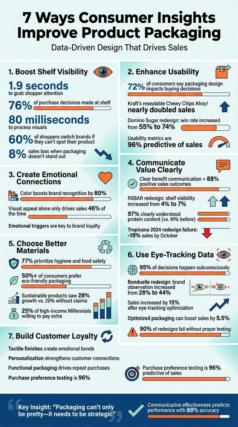 7 Consumer Insights That Transform Product Packaging Performance
