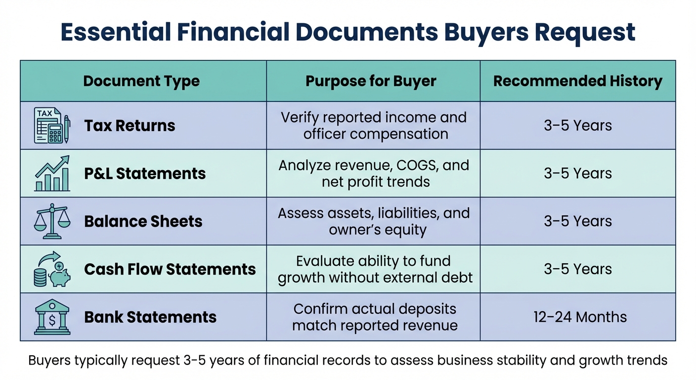 Essential Documents Buyers Request During Business Due Diligence