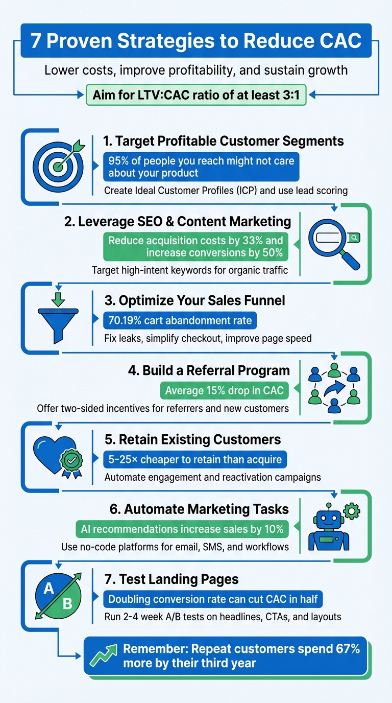 7 Proven Strategies to Reduce Customer Acquisition Cost (CAC)