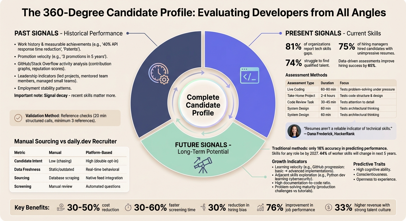 The 360-Degree Candidate Profile Framework for Tech Recruiting