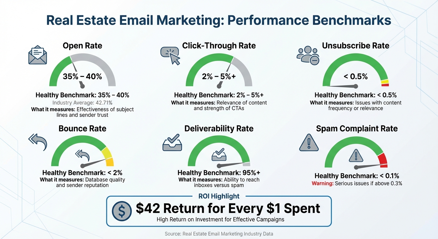 Dynamic Email Content Performance Metrics for Real Estate Marketing