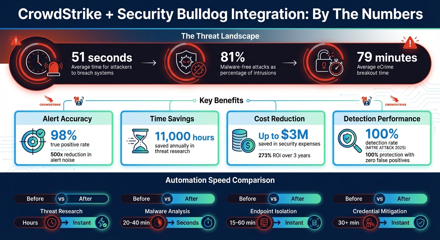 CrowdStrike and Security Bulldog Integration: Key Benefits and ROI Statistics
