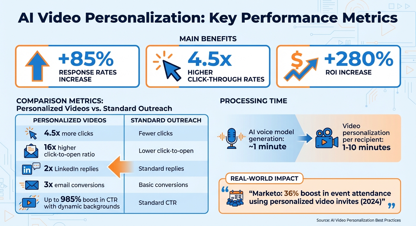 AI Video Personalization Benefits and Performance Metrics