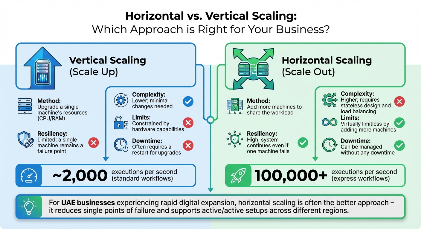 Horizontal vs Vertical Scaling in Workflow Automation: Key Differences