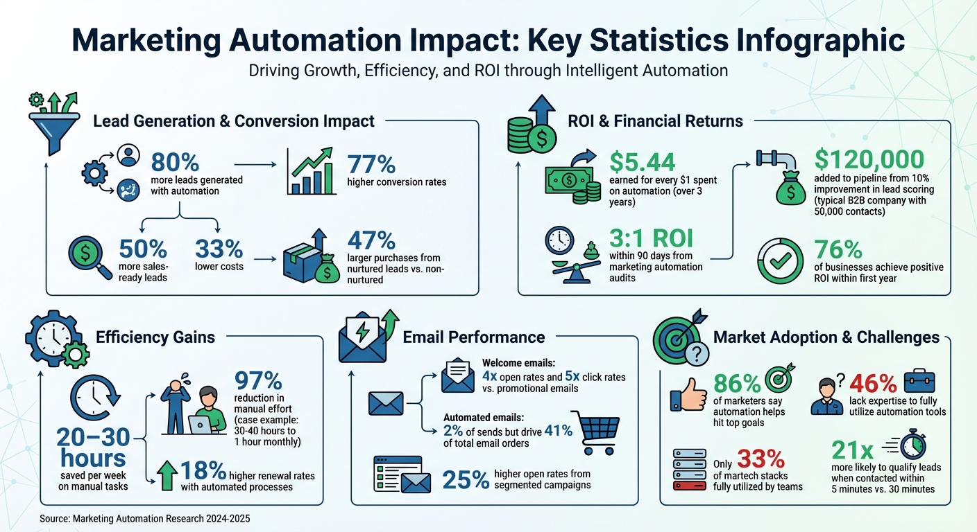Marketing Automation ROI Statistics and Key Performance Metrics