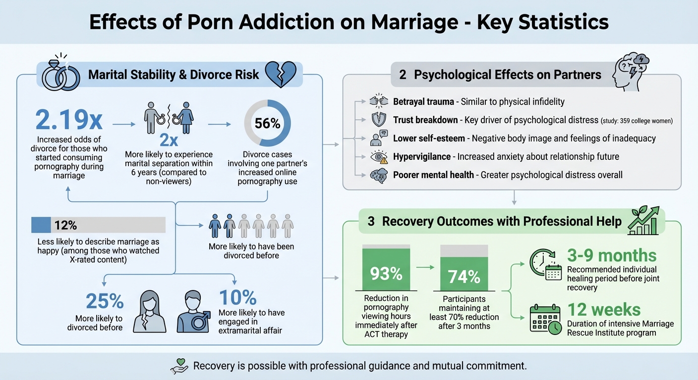 Impact of Porn Addiction on Marriage: Key Statistics and Recovery Outcomes