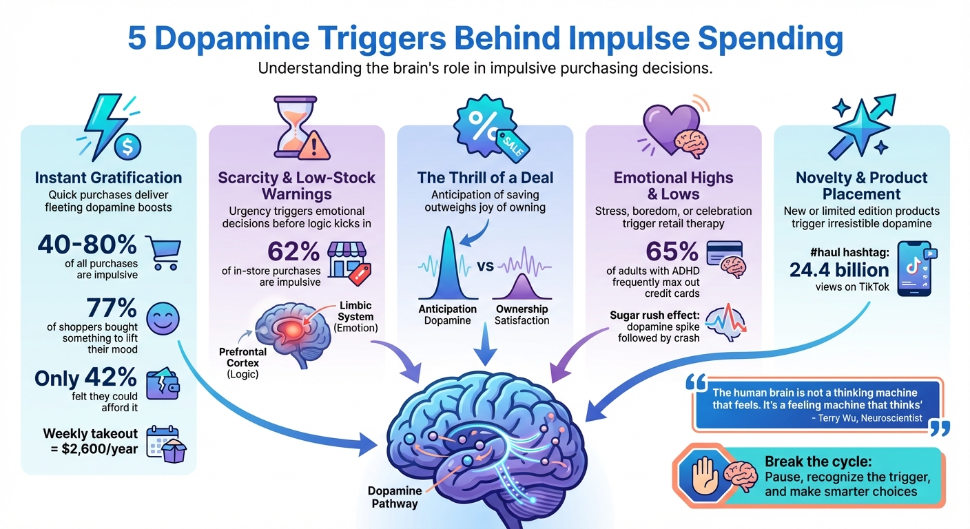 5 Dopamine Triggers Behind Impulse Spending and How They Affect Your Brain