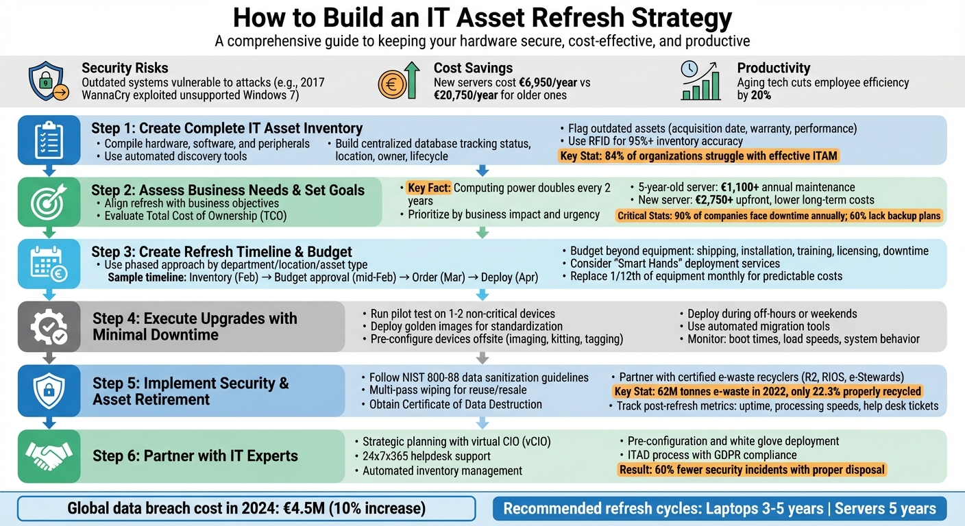 6-Step IT Asset Refresh Strategy Implementation Guide