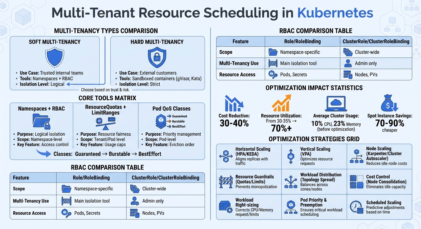 Multi-Tenant Kubernetes: Types, Tools, and Optimization Strategies Comparison