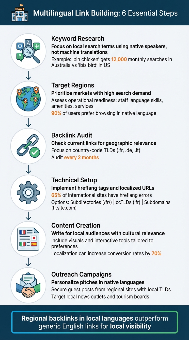 Multilingual Link Building Checklist for Hotels - Switch Solutions