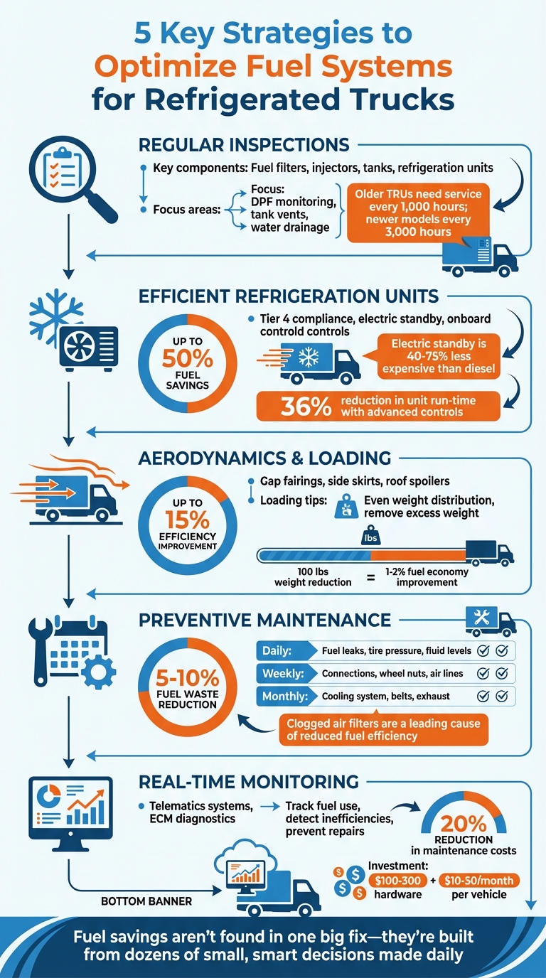5 Key Strategies to Optimize Fuel Systems for Refrigerated Trucks