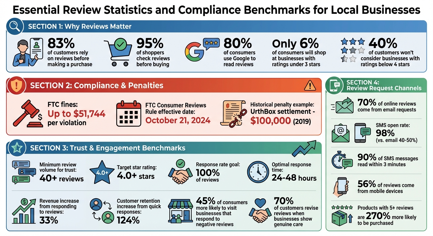 Essential Review Statistics and Compliance Benchmarks for Local Businesses