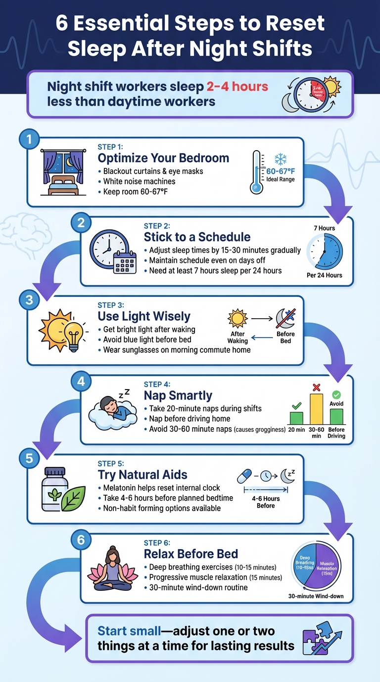 6 Essential Steps to Reset Sleep After Night Shifts