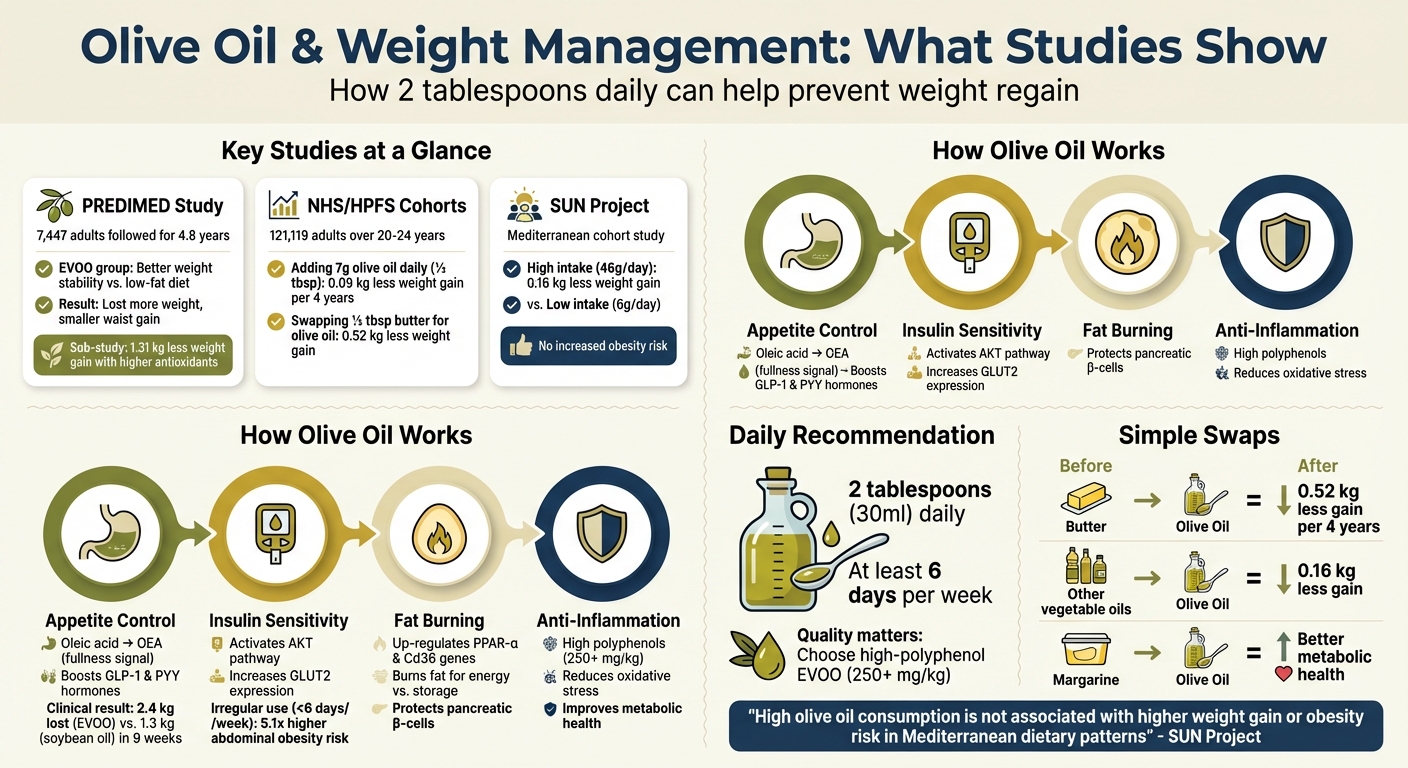 Olive Oil and Weight Management: Key Research Findings and Daily Benefits