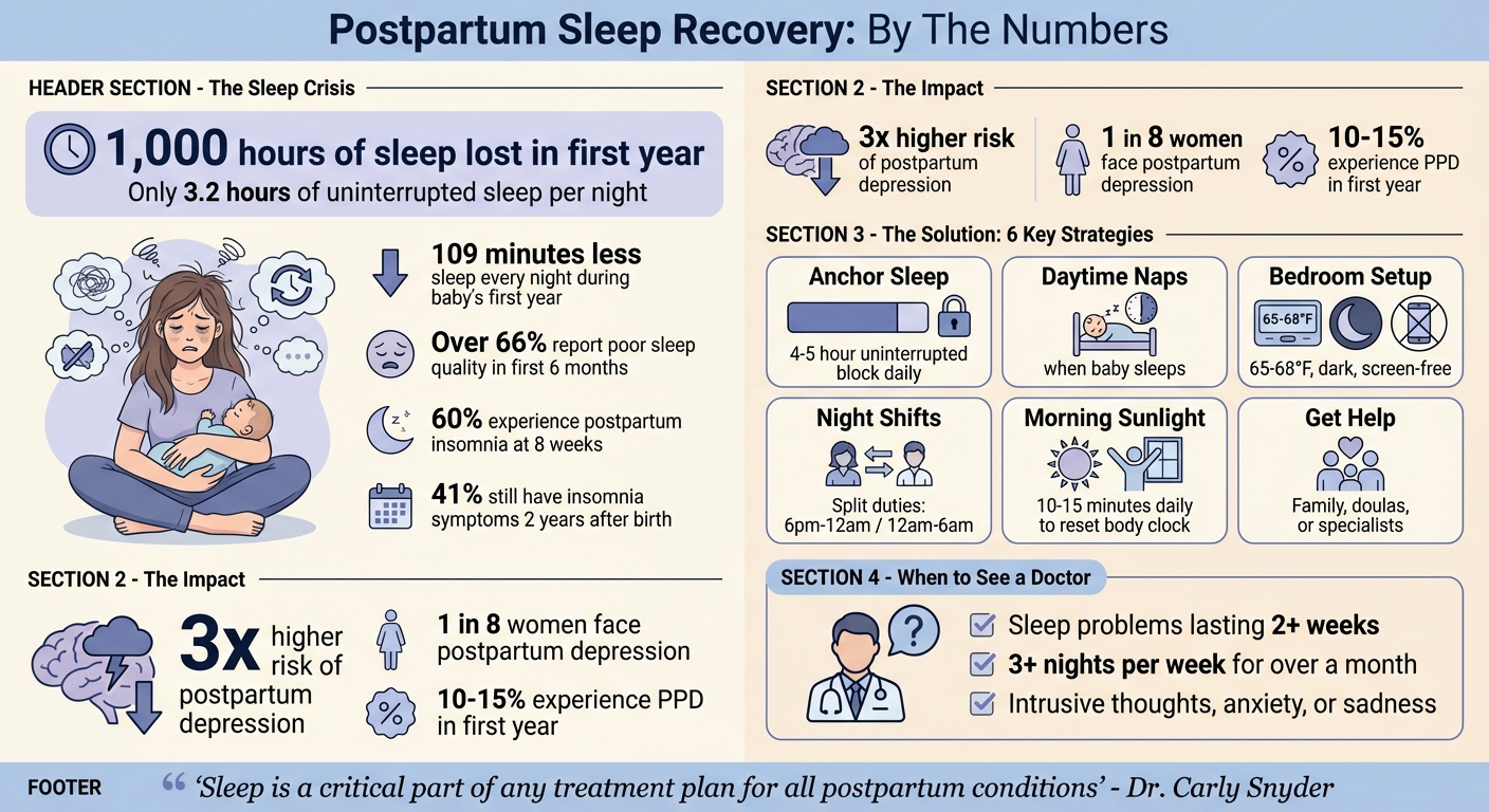 Postpartum Sleep Deprivation Statistics and Recovery Tips