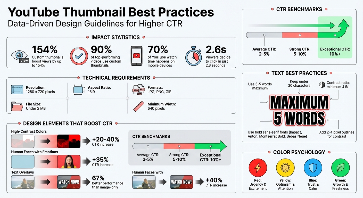 YouTube Thumbnail Best Practices: Key Statistics and Design Guidelines
