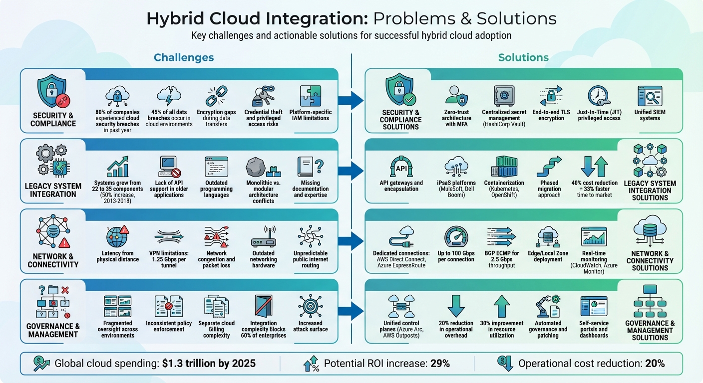 Hybrid Cloud Integration Challenges and Solutions Comparison Table