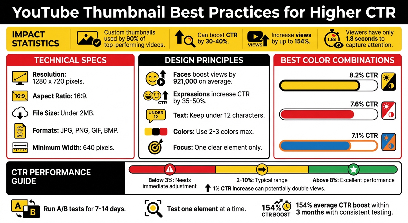 YouTube Thumbnail Best Practices: Key Statistics and Design Guidelines for Higher CTR