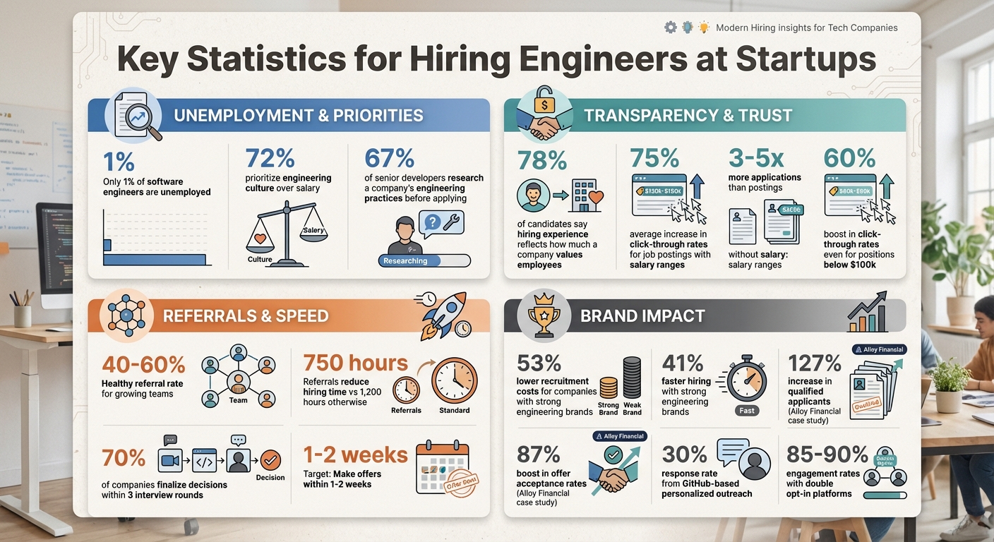 Key Statistics for Hiring Engineers at Startups