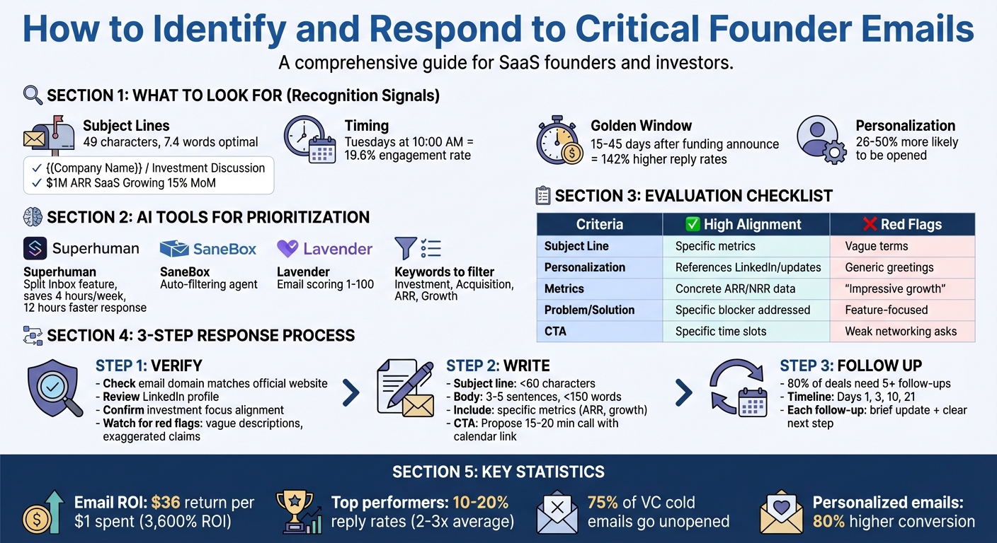 How to Identify and Respond to Critical Founder Emails: A Step-by-Step Guide