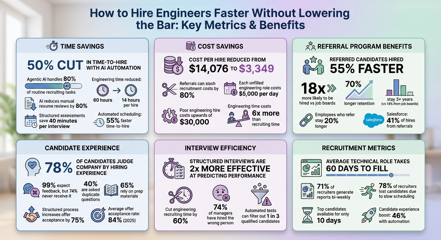 Engineering Hiring Optimization: Key Metrics and Time Savings
