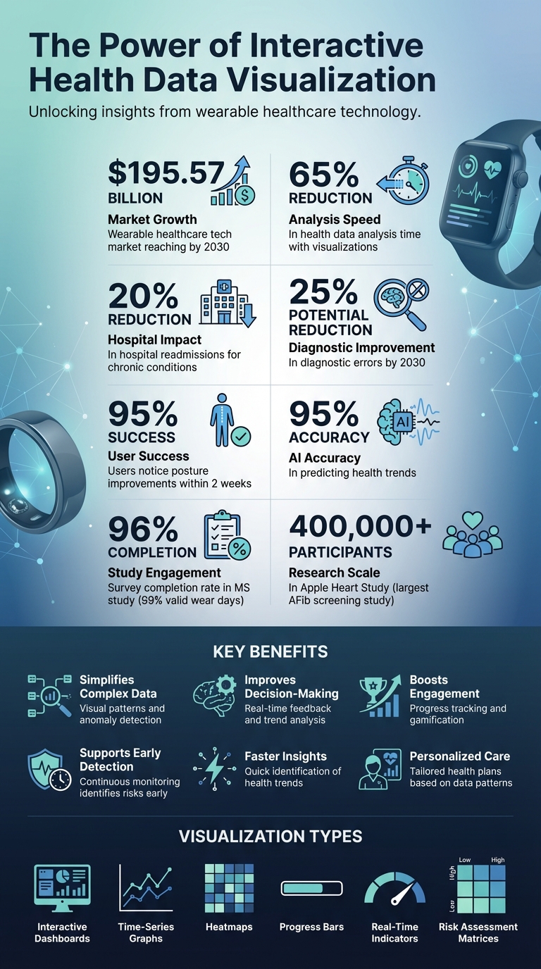 Interactive Health Data Visualization Benefits and Impact Statistics