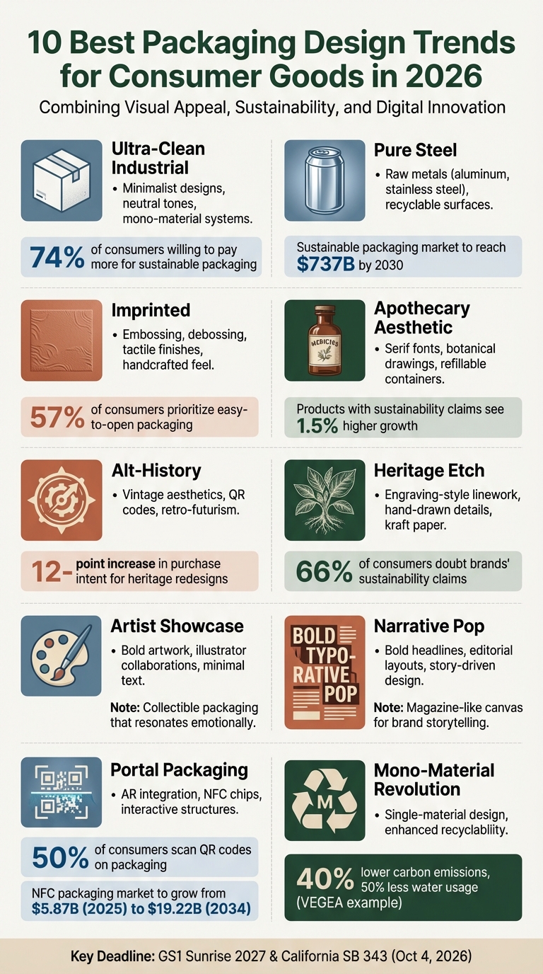 10 Packaging Design Trends for Consumer Goods in 2026