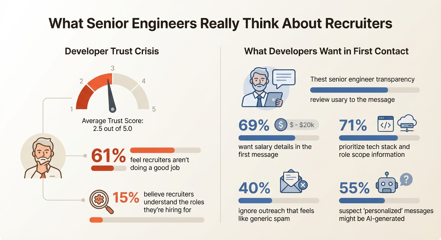 Developer Trust in Recruiters: Key Statistics on What Senior Engineers Want