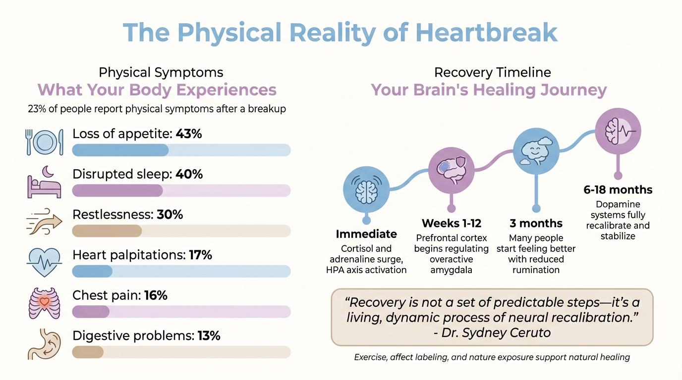 Physical and Neurological Effects of Breakups: Statistics and Symptoms