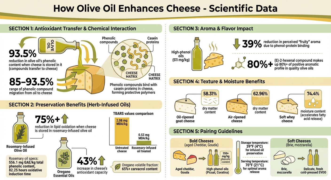 How Olive Oil Transforms Cheese: Key Scientific Findings and Benefits