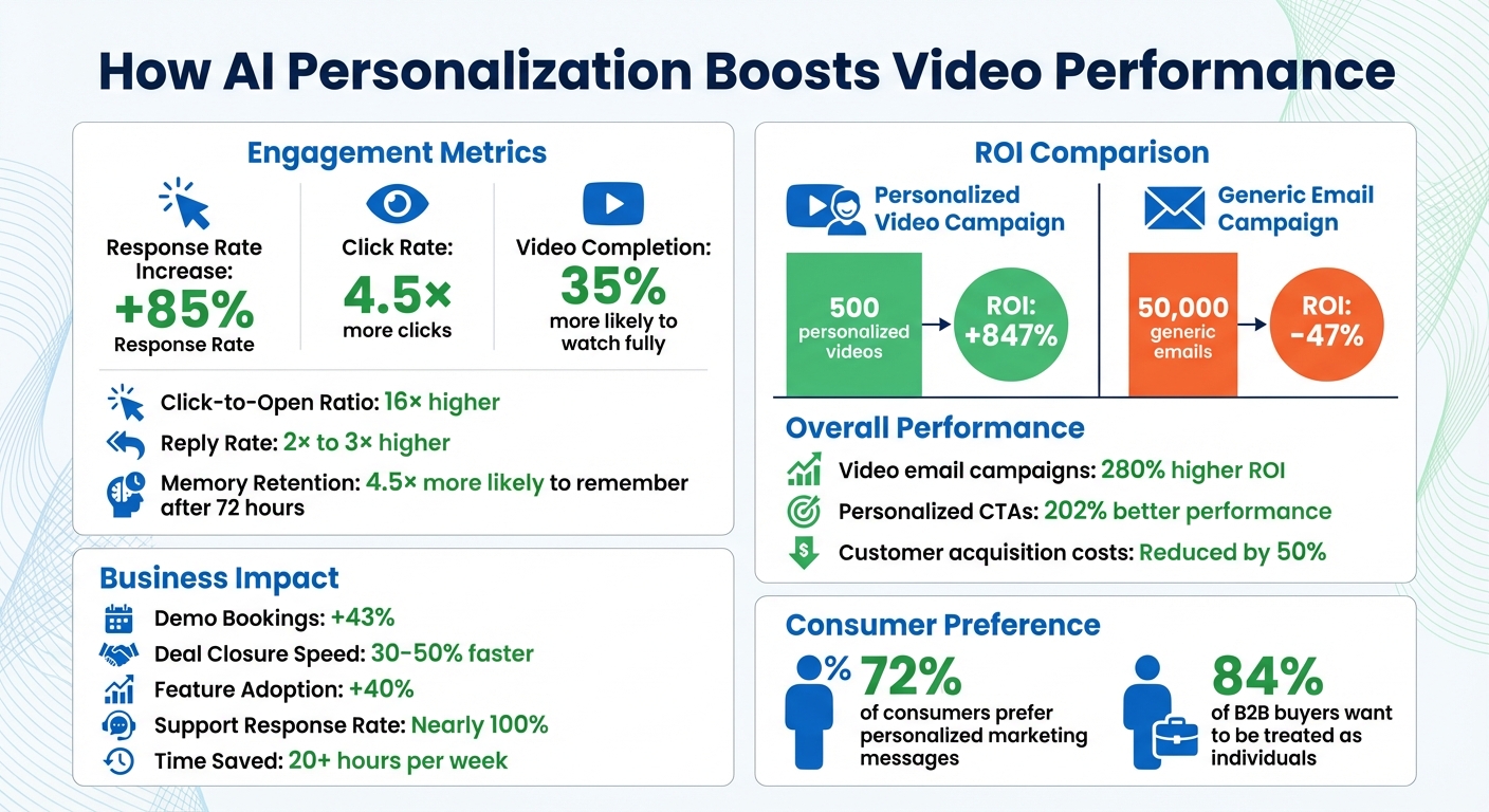 AI Personalized Video Performance Metrics and ROI Comparison