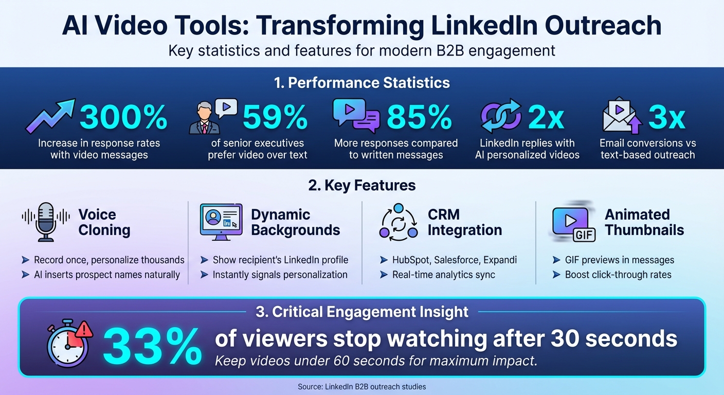 AI Video Tools Impact on LinkedIn Outreach Performance