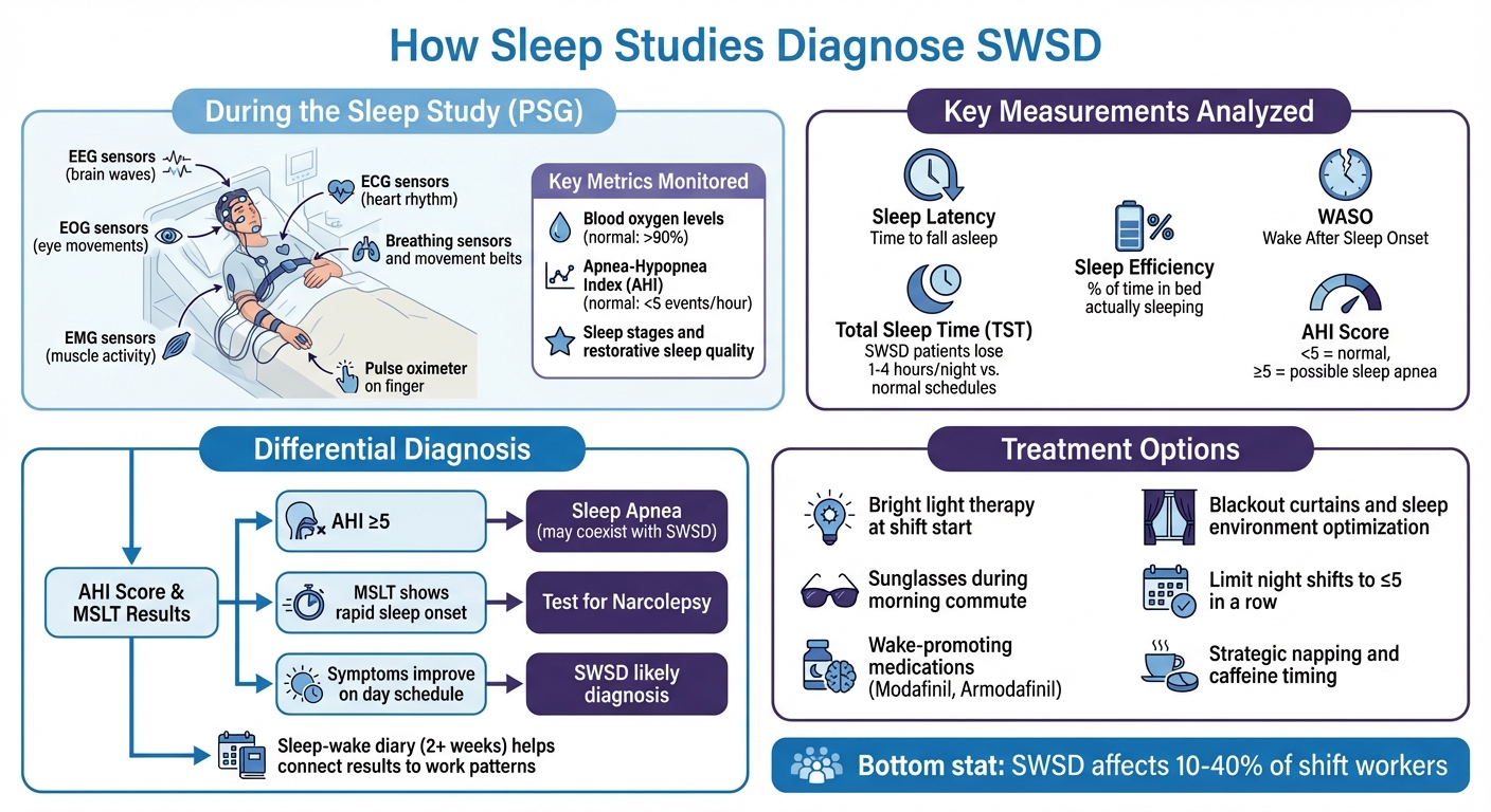 Sleep Study Process for Diagnosing Shift Work Sleep Disorder