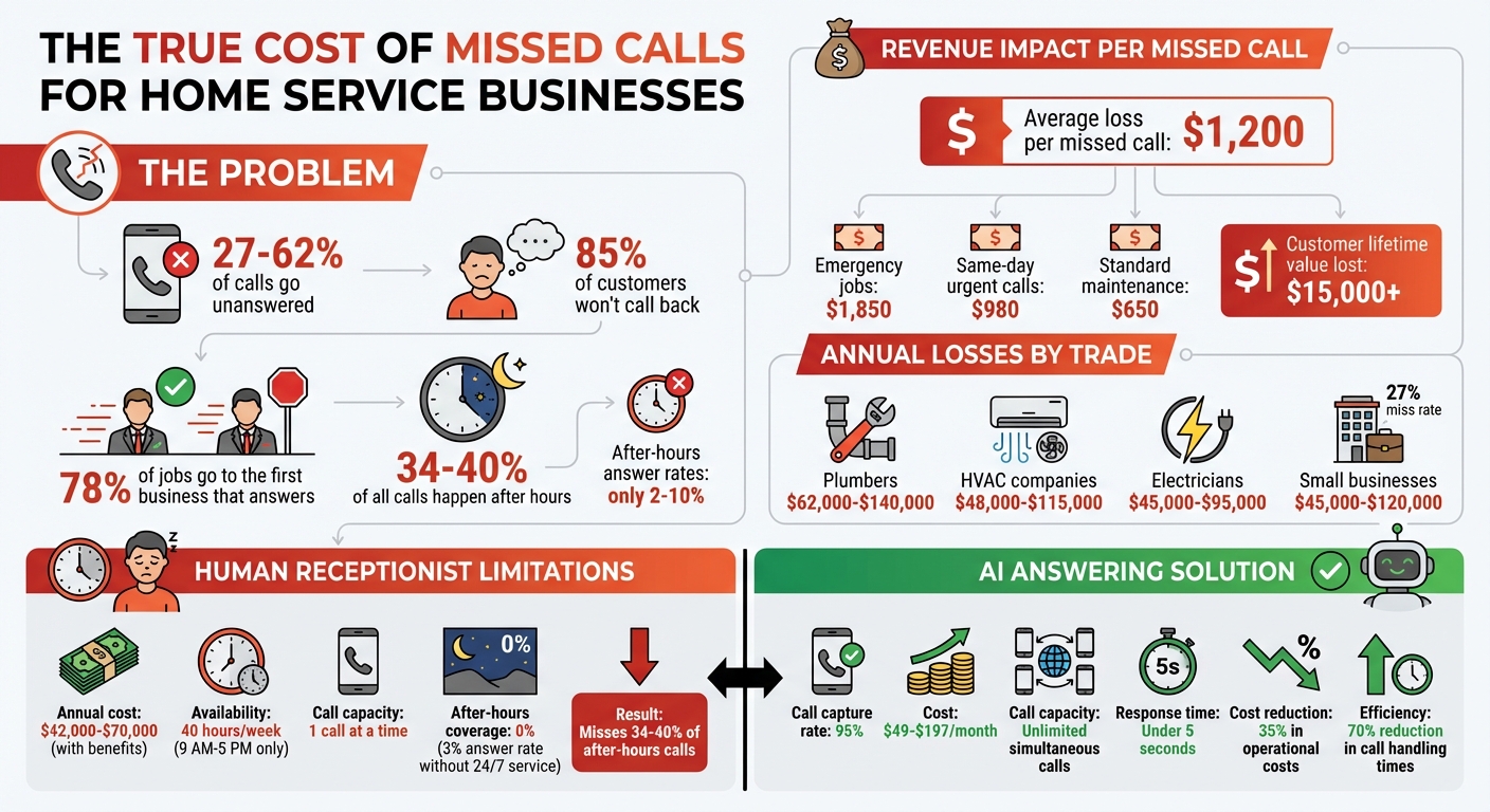 The True Cost of Missed Calls for Home Service Businesses