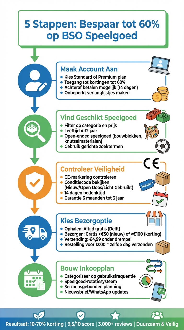 5 stappen om tot 60% te besparen op BSO speelgoed via Retoertje.nl