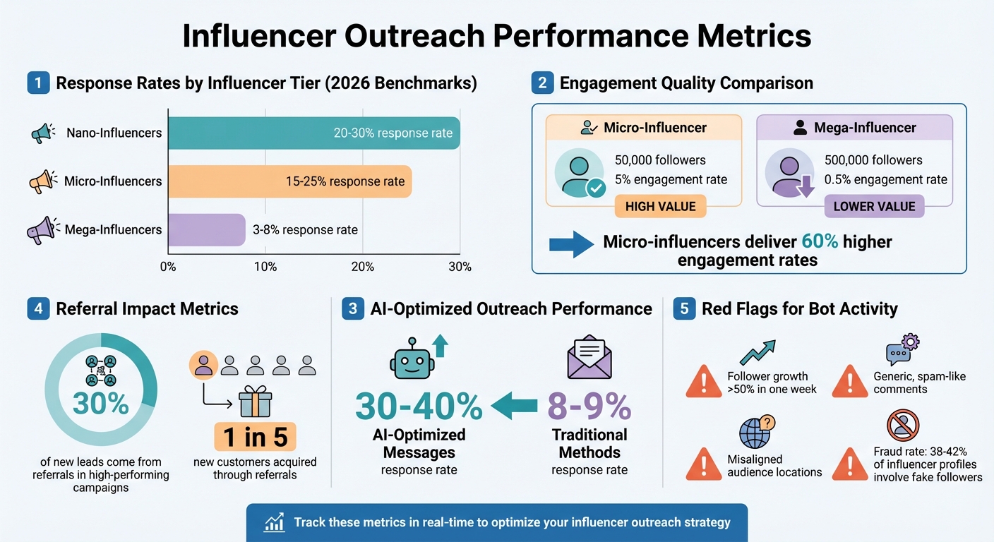 Influencer Outreach Metrics and Response Rates for SaaS Prelaunch Campaigns