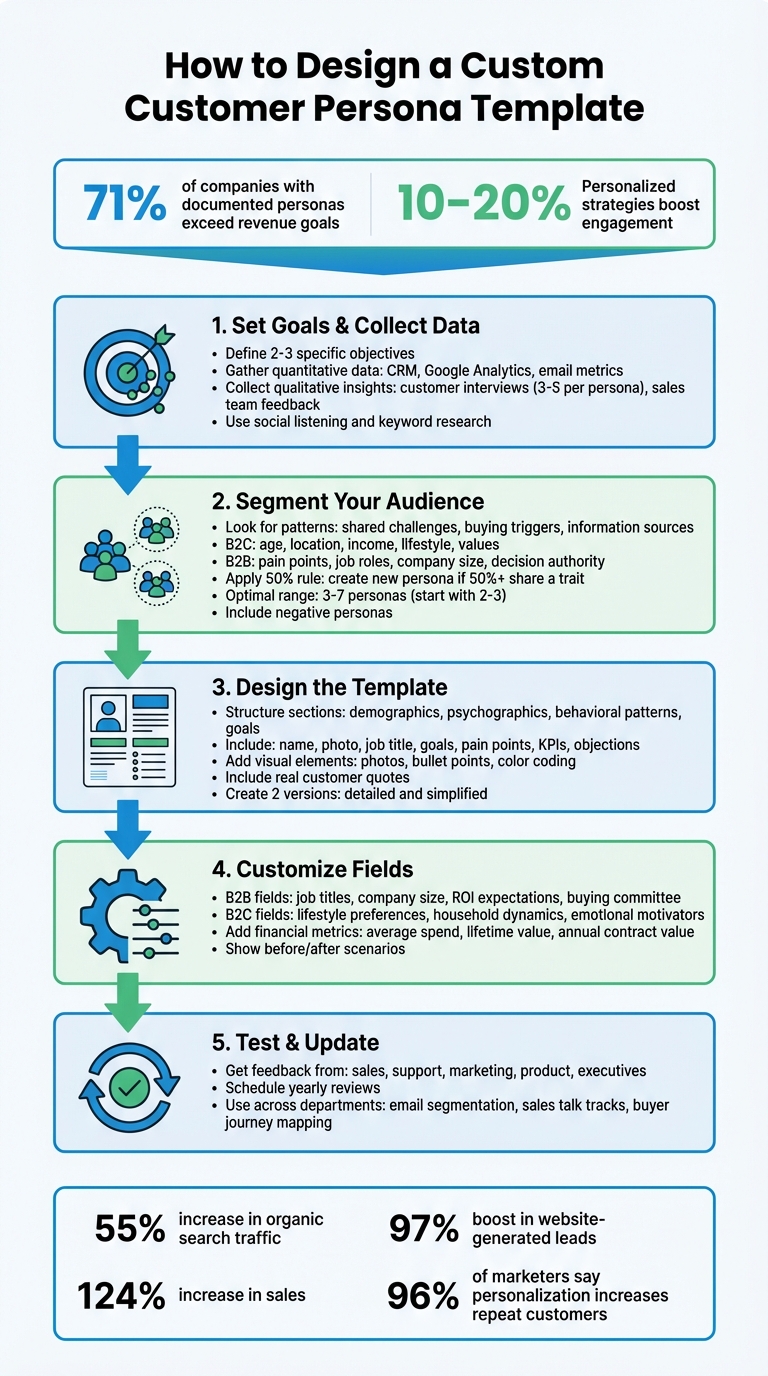 5-Step Process to Create a Custom Customer Persona Template