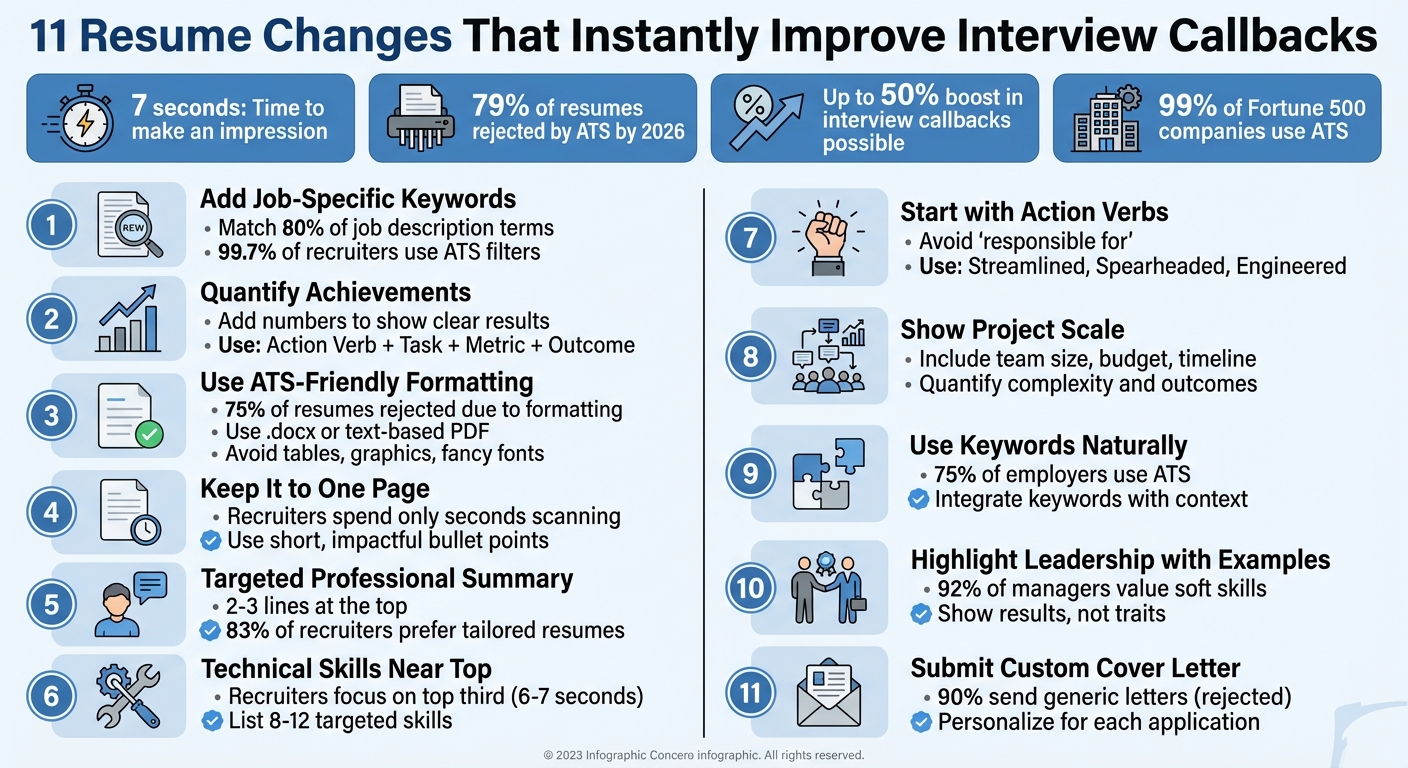 11 Resume Changes to Boost Interview Callbacks by 50%