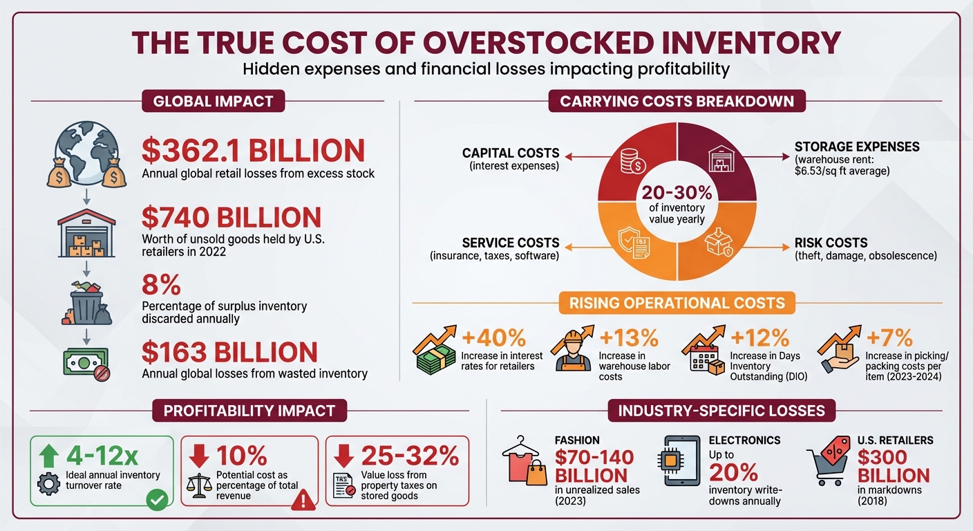 The True Cost of Overstocked Inventory: Key Statistics and Financial Impact