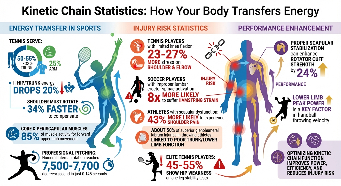 Kinetic Chain Statistics: Energy Transfer and Injury Prevention in Sports Performance