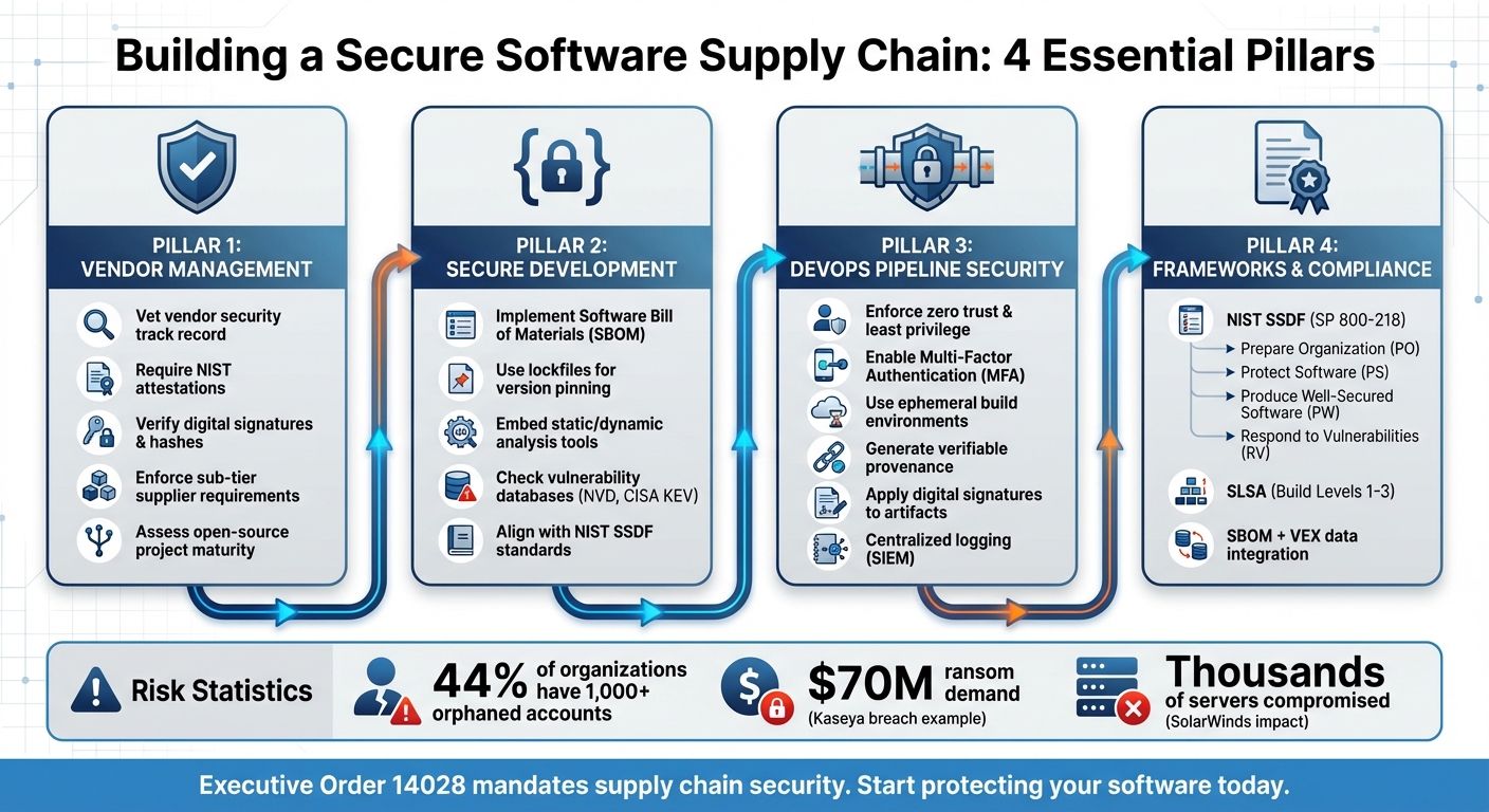 4-Step Framework for Software Supply Chain Security Implementation