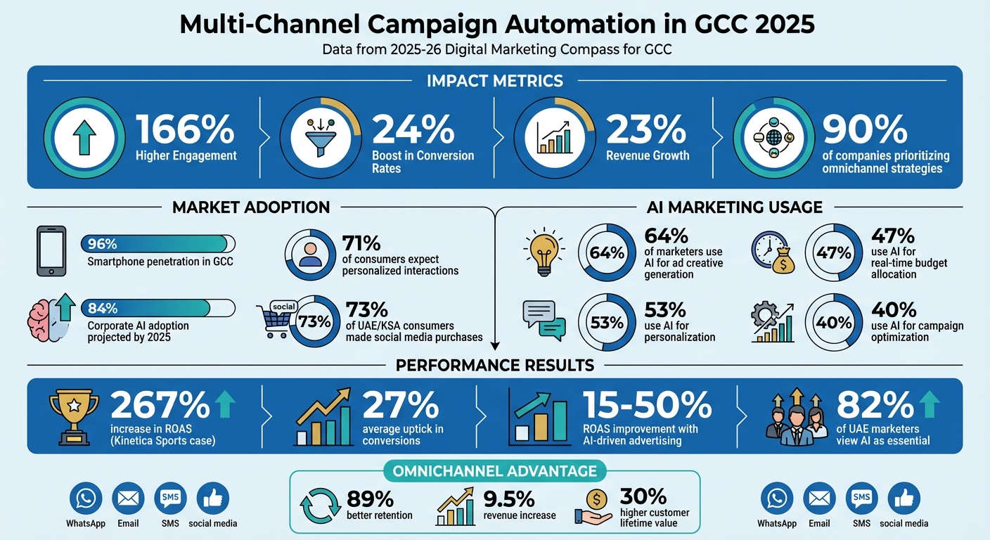 Multi-Channel Campaign Automation Impact in GCC 2025: Key Statistics and Performance Metrics