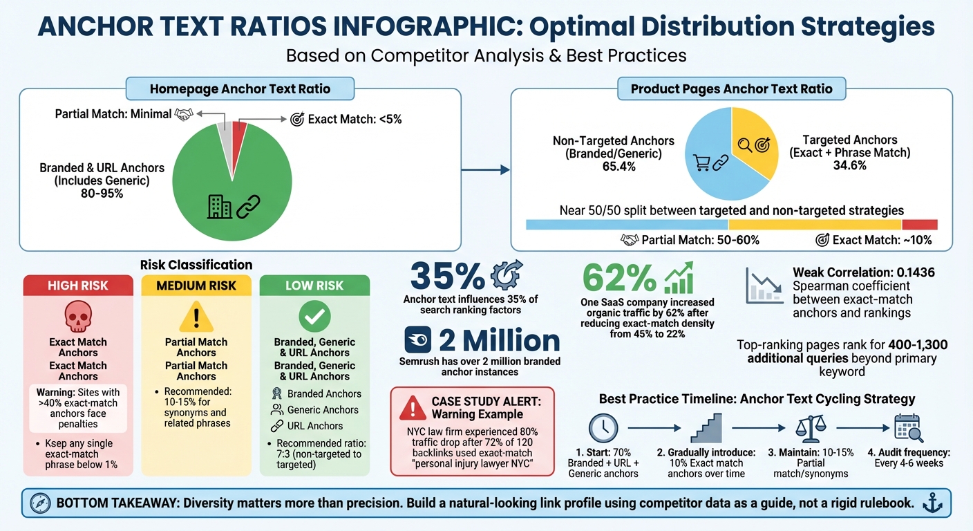 Optimal Anchor Text Distribution Ratios for SEO Success
