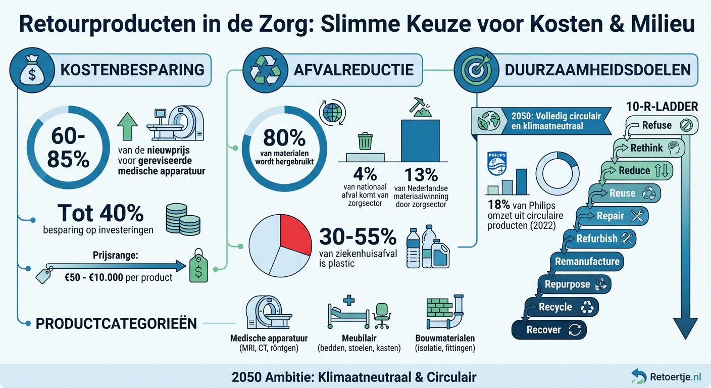 Voordelen van retourproducten in de zorg: cijfers en impact